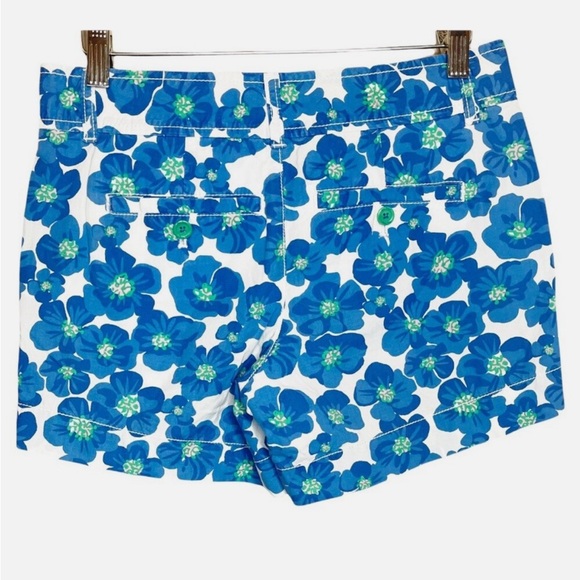 Lilly Pulitzer Callahan Shorts‎ Blue Pansy Print - Picture 2 of 3